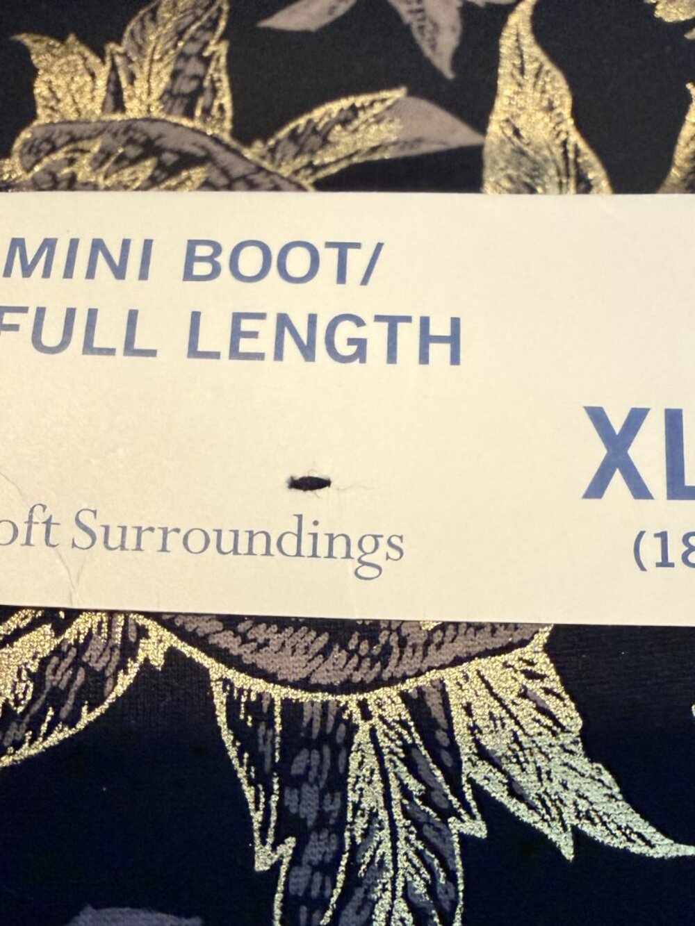 NEW Soft Surroundings- XL Crop Pants  XL - Picture 5 of 5